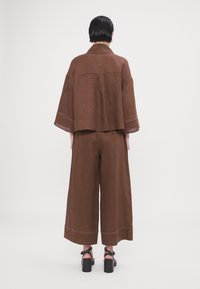 Max Mara Leisure ROBINIA - Camicia - cioccolato