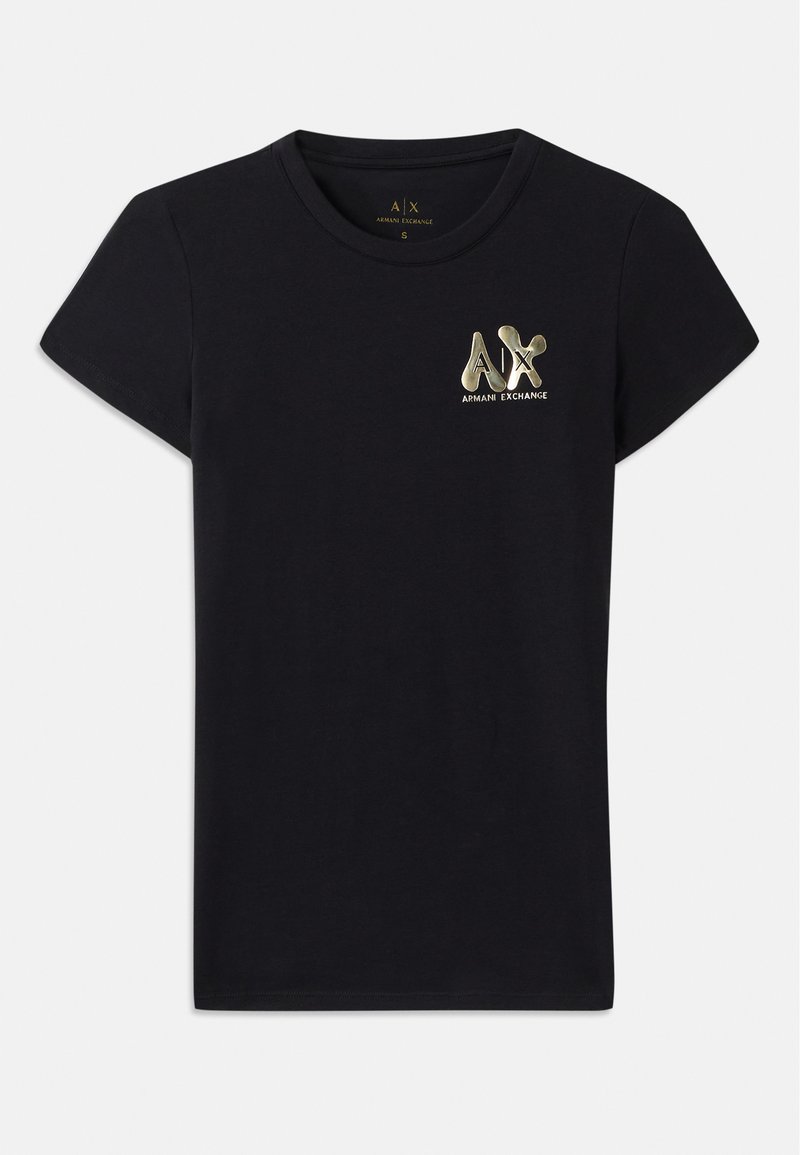 Armani Exchange T-shirt print zwart
