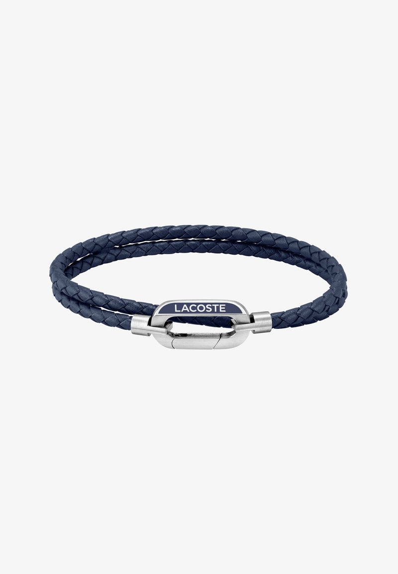 Lacoste STARBOARD - Bracciale - silber / blau