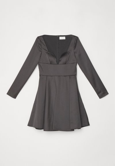 Sara Battaglia SWEETHEART NECK MINI DRESS - Cocktail φόρεμα / Φόρεμα για πάρτι - black