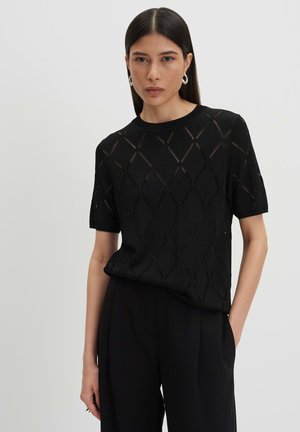 someday., SLIM FIT - T-shirt imprimé - black