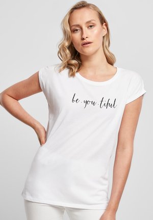 ROLL UP BYOUTI - Print T-shirt - white