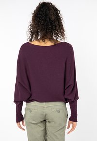 Sublevel Strickpullover - dark red