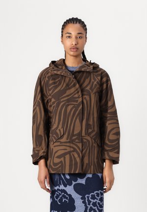 MUSTEET JOKURAITA - Letná bunda - brown/light brown