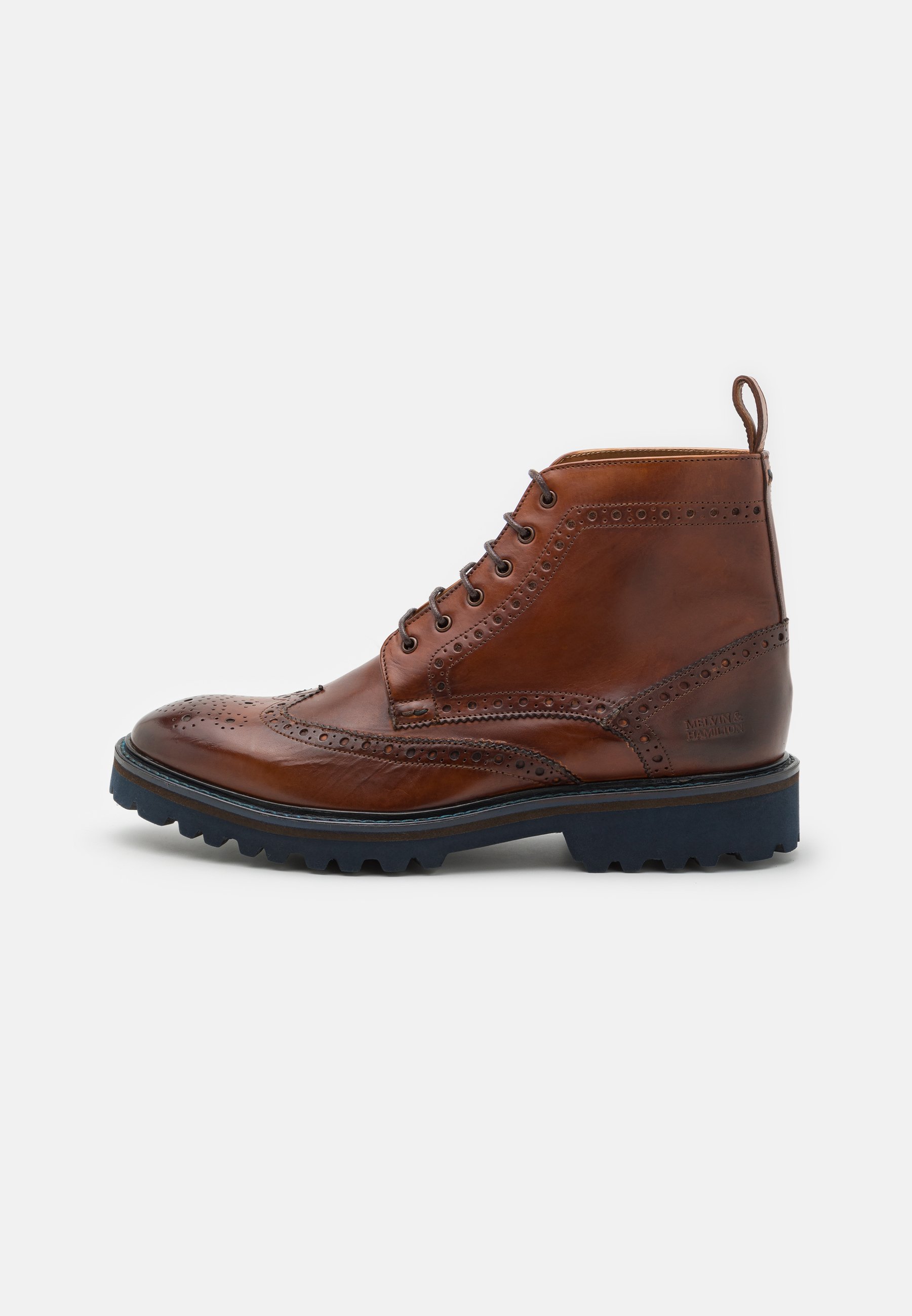 Melvin & Hamilton MATTHEW 7 - Schnürstiefelette - navy/brown/rich  