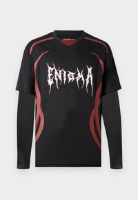 UNISEX - Μπλούζα με μακριά μανίκια - true black