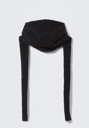 TIED HOOD - Σκούφος - black