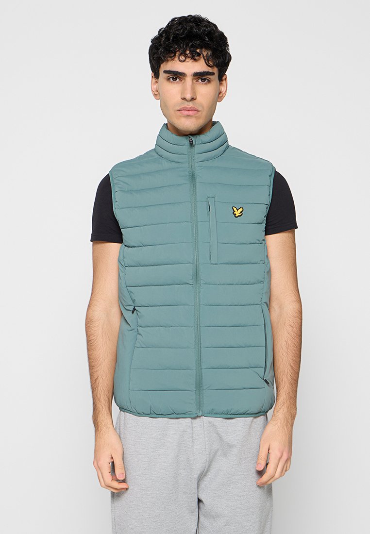 Lyle & Scott Bodywarmer zilverkleurig