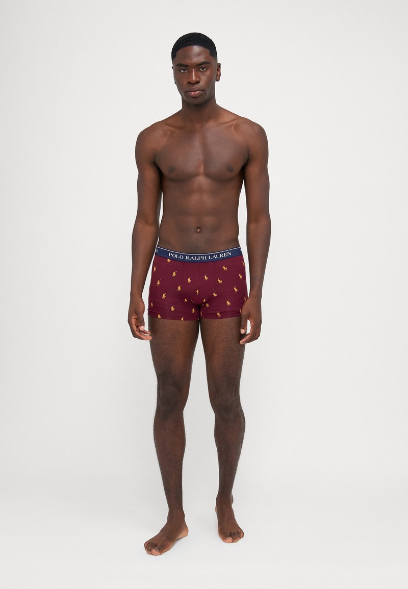 Polo Ralph Lauren TRUNK 3 PACK - Apakšbikses - damson red/gold/navy