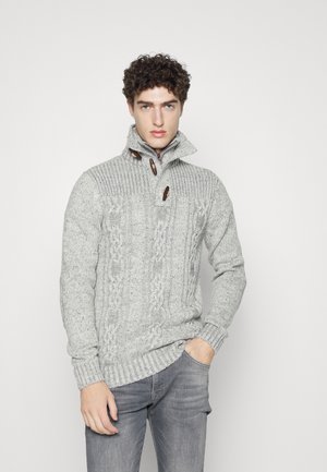 Strickpullover - antique white melee