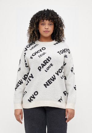 VMCNEWCITY O NECK - Jumper - birch/obsidian