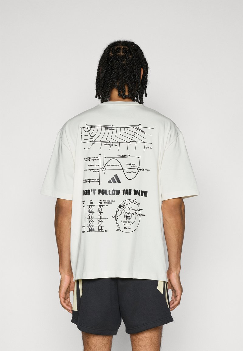 adidas Performance ANTHONY ADWARDS ANTED TEE - Sportfelső - cloud white
