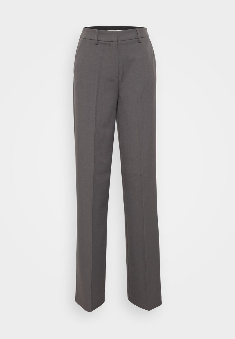 Only Tall Broek grijs gemêleerd