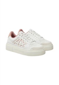 Armani Exchange Sneakers laag - bianco