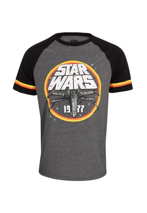 Henry Tiger STAR WARS 1977 CIRCLE - T-shirt con stampa - black charcoal