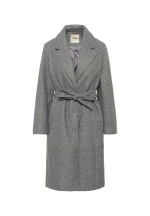 Cream, CRCAMELIA BELT - Klassisk frakke - grey melange