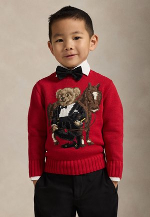 LUNAR NEW YEAR POLO BEAR SWEATER 2-6Y - Pullover - red