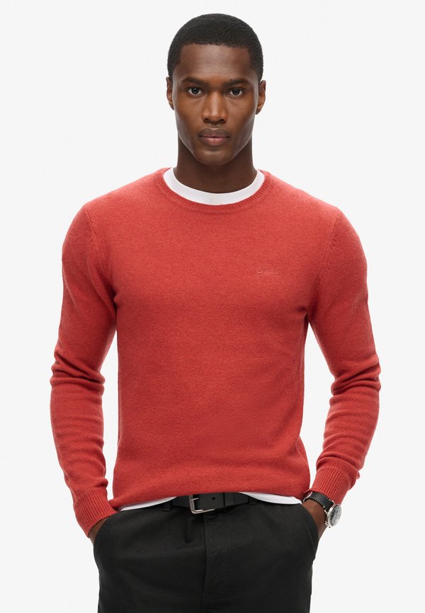 GIROCOLLO L03 - Strickpullover - orange marl