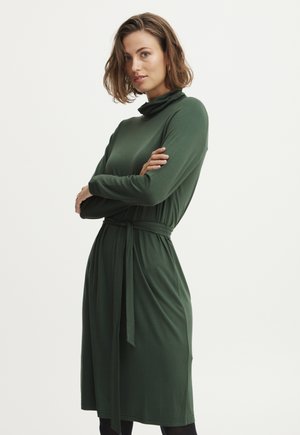 Jersey dress - jungle green