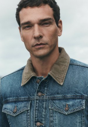 Next, DENIM BORG LINED JACKET - Jeansjacke - denim