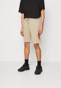 Alpha Industries X-FIT - Tepláky - vintage sand