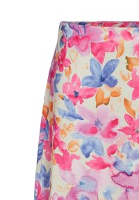 VILA ALLOVER GEBLÜMT ELEGANT - A-Linien-Rock - rot