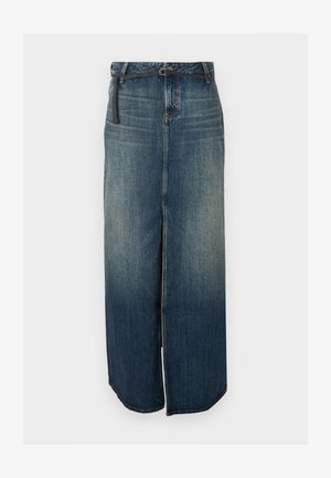 G-STAR, MAXI SKIRT - Jeansskjørt - blue denim
