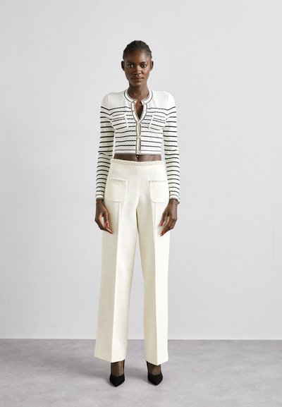 sandro PANTALON JACKY - Bukse - ecru