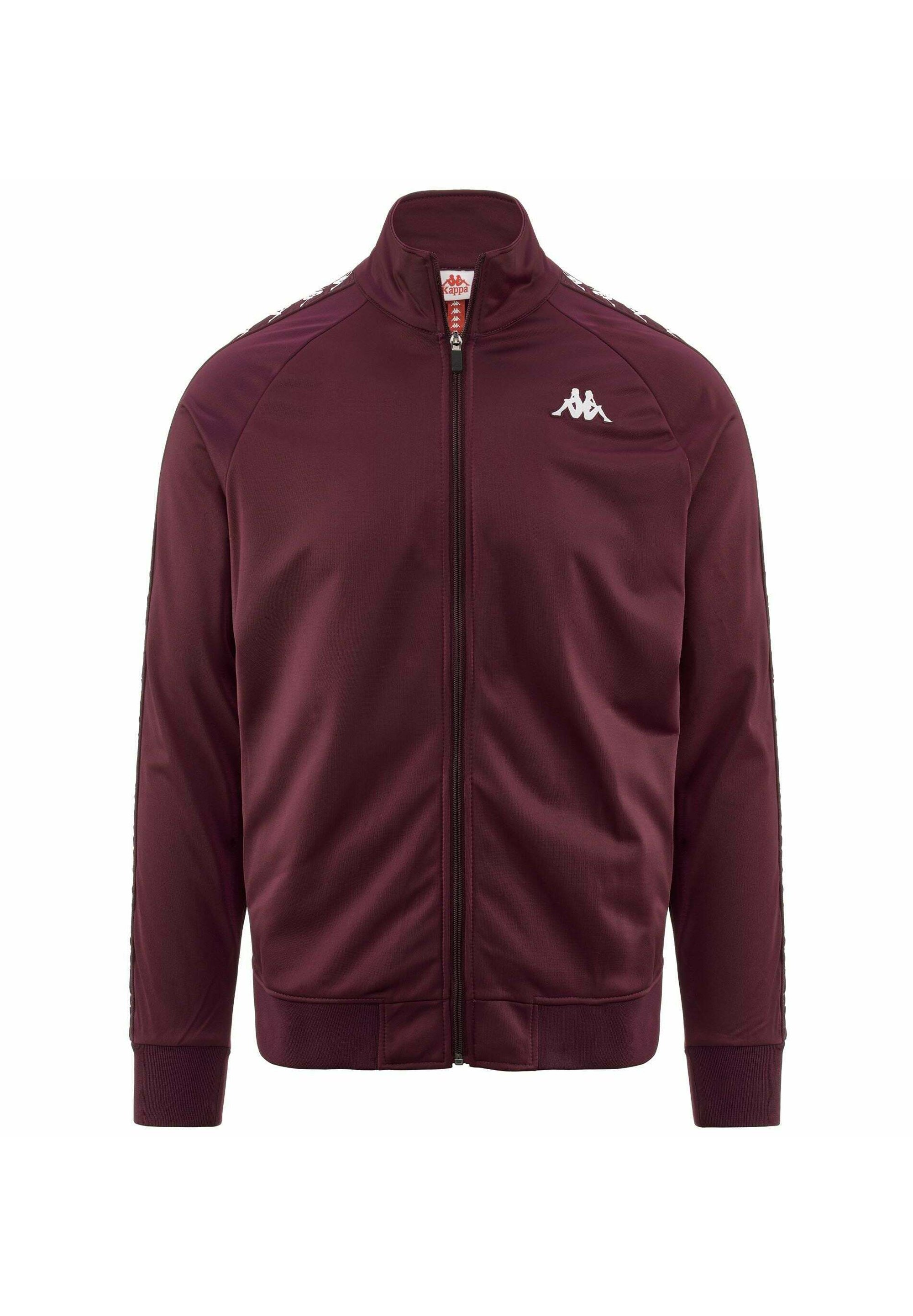 Kappa Felpa con zip violet purple white/viola