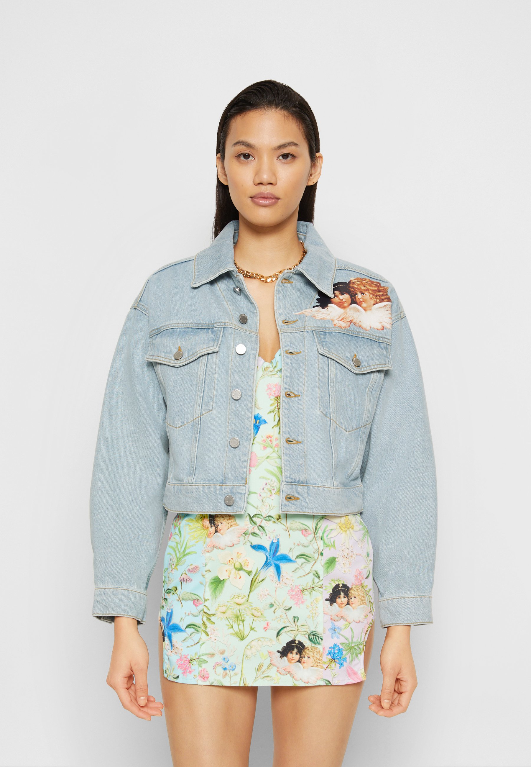 Fiorucci POCKET PATCH BERTY - Denim 