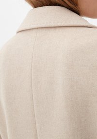 s.Oliver MIT REVERSKRAGEN - Mantel - beige melange