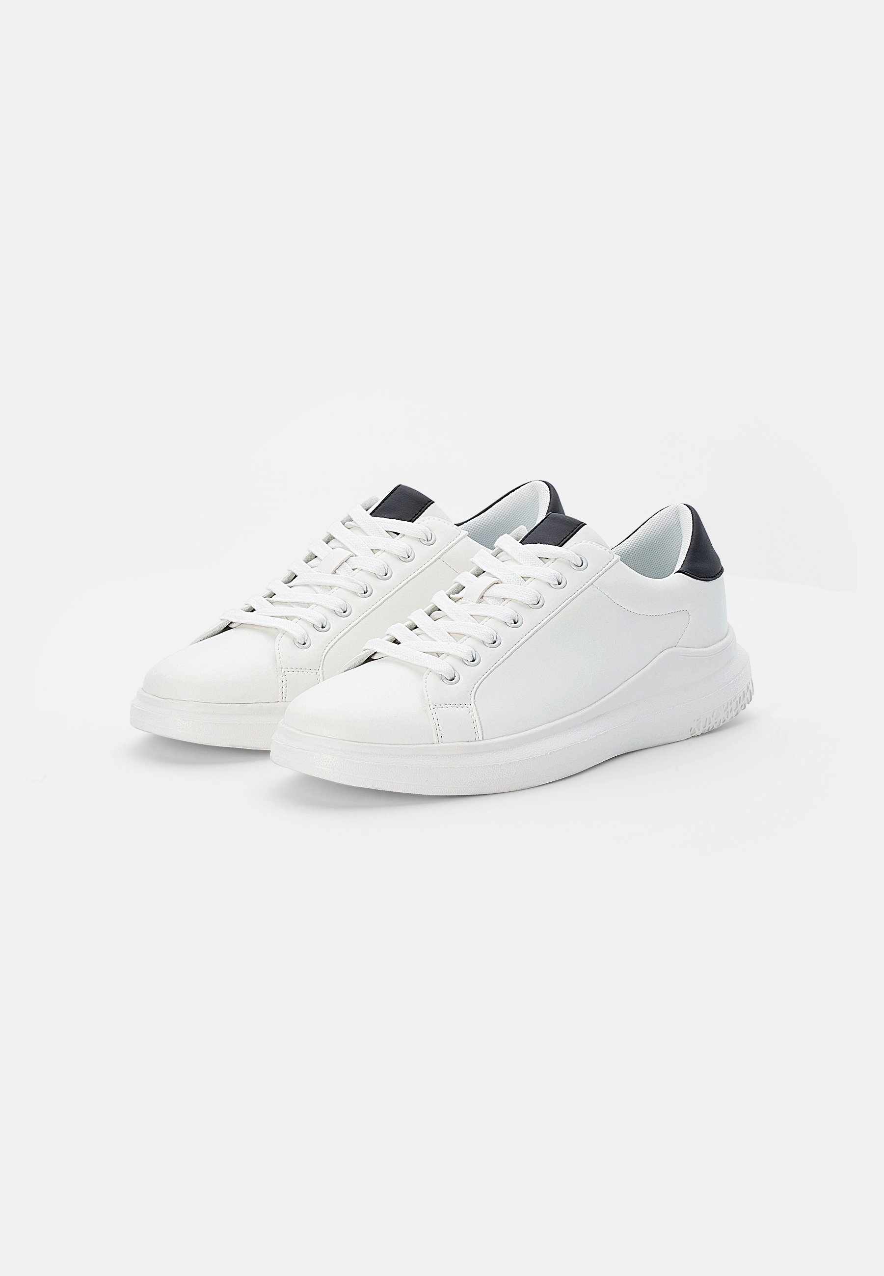 Pier One Sneakers basse - white black/bianco - Zalando.it
