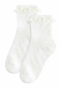 2 PACK  - REGULAR FIT - Kojinės - cream