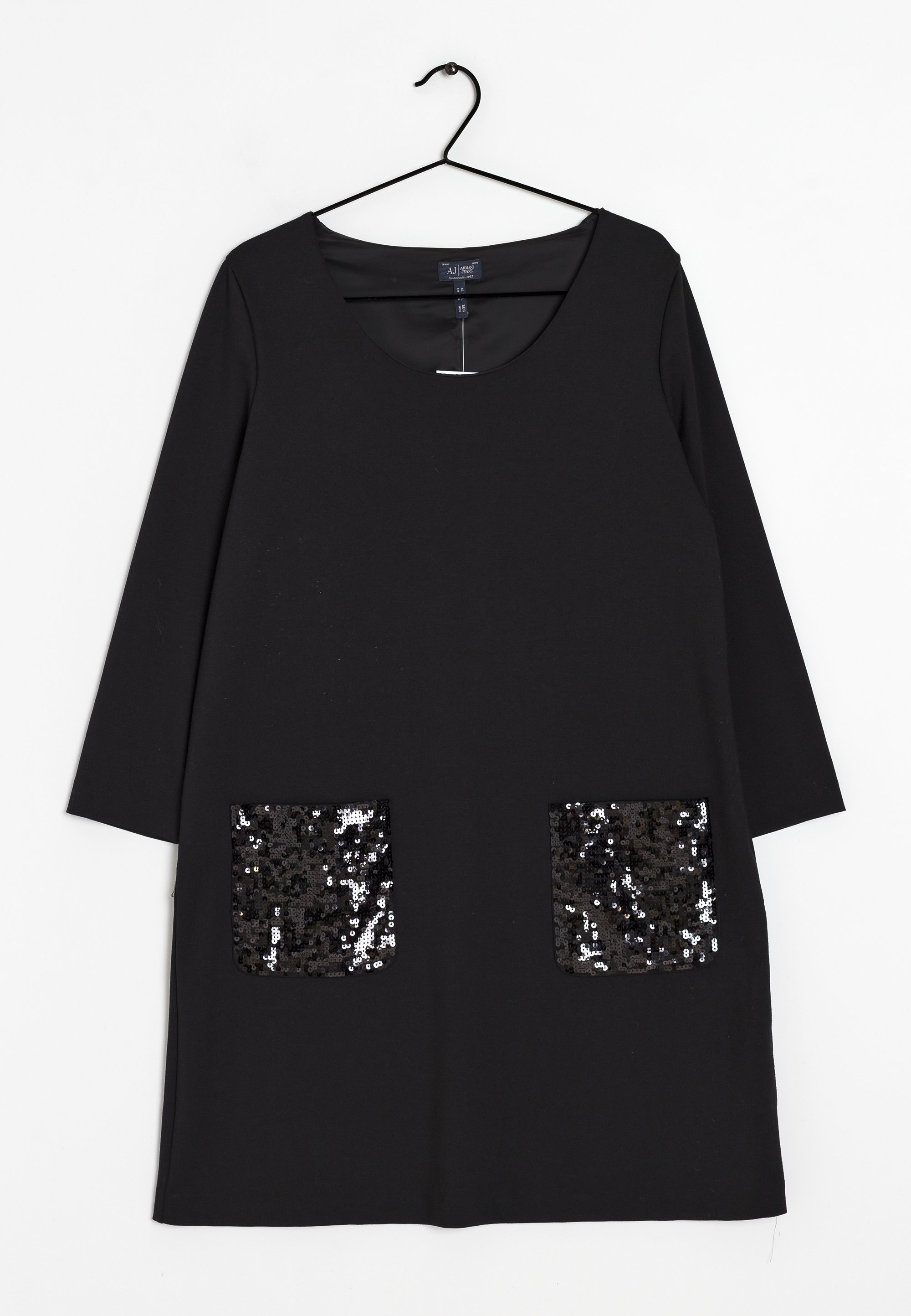 Armani Jeans Day dress - black - (Pre-owned) - Zalando.ie Armani Jeans Day dress - black - (Pre-owned) - Zalando.ie