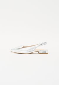 Slingback-ballerinasko - silver coloured