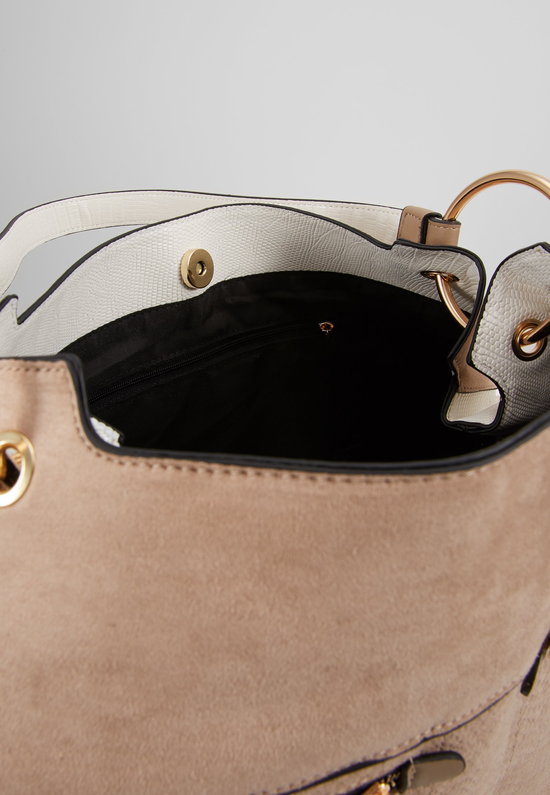 Dorothy Perkins DOUBLE ZIP OVERSIZED HOBO Håndveske Dorothy Perkins DOUBLE ZIP OVERSIZED HOBO Håndveske