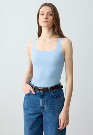 Jimmy Key COFFEE SINGLET - Top - blue