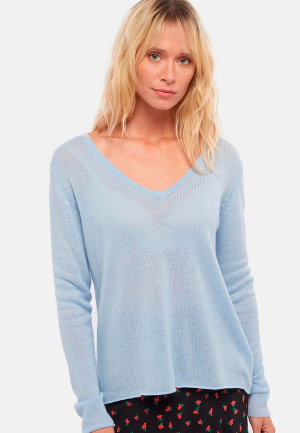 FLAVIE - Strickpullover - ciel