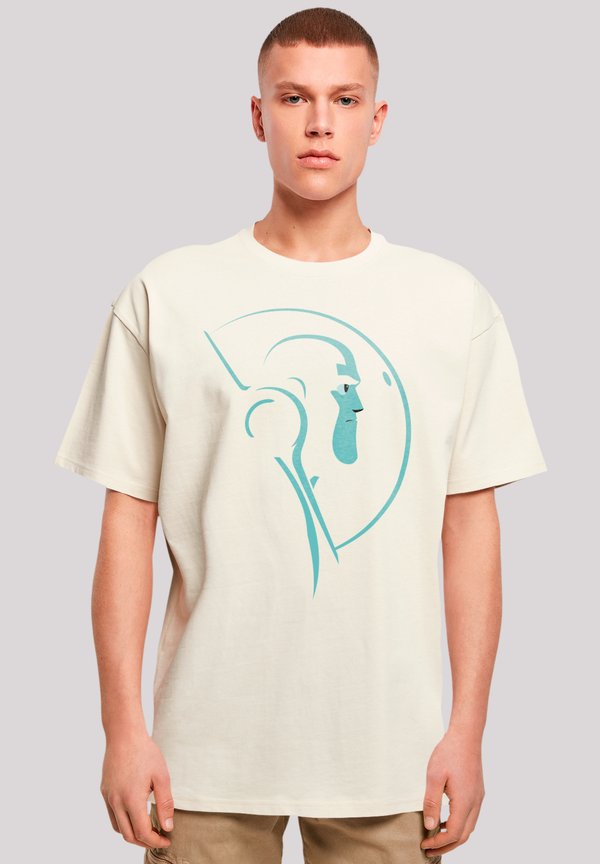 BUZZ LIGHTYEAR SPACE HELMET STARE - T-Shirt print - sand