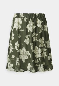 VISILLI SKIRT - A-lõikeline seelik - kombu green/birch