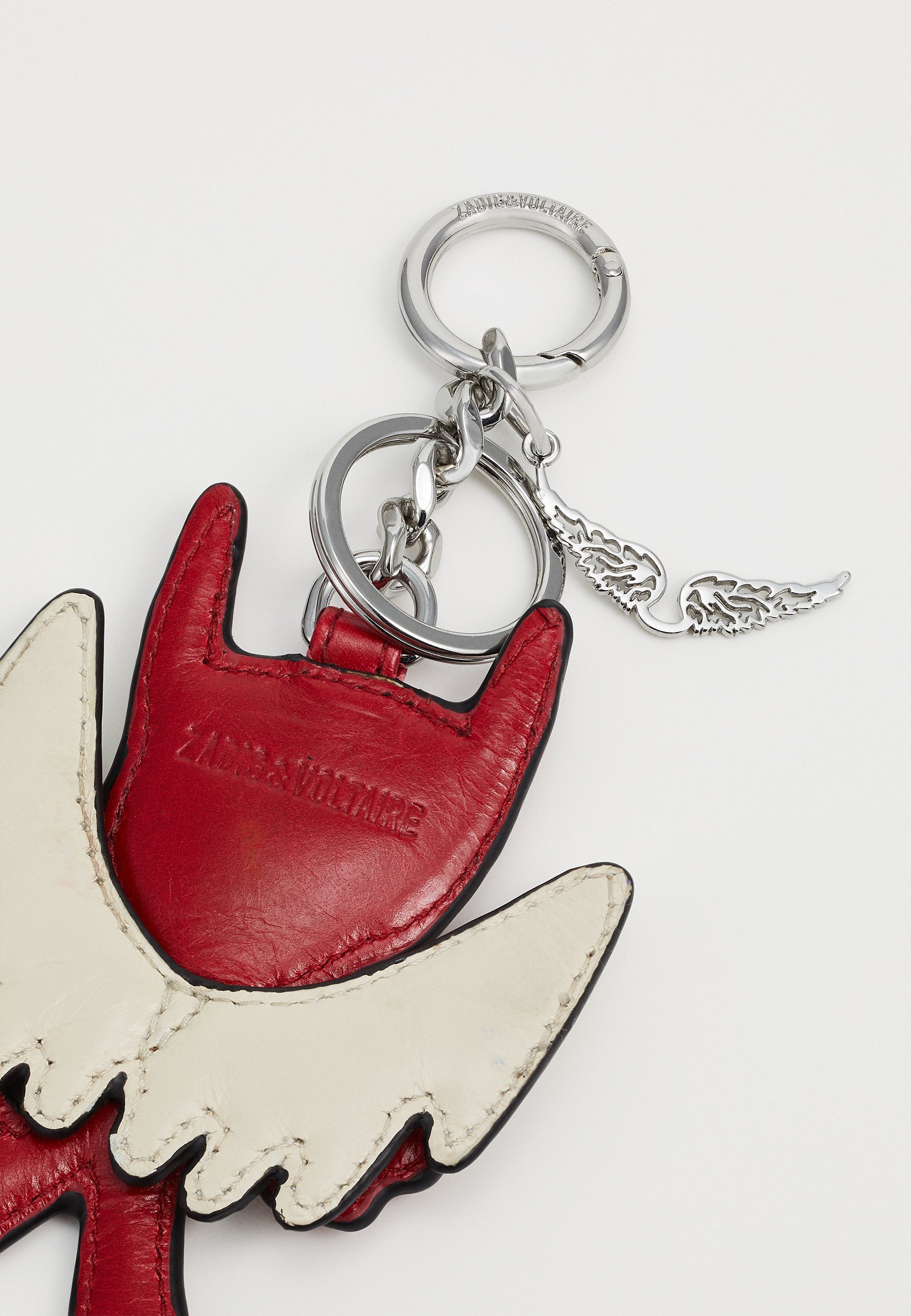 【関税込み】Rock Feather Keychain - Zadig & Voltaire - Leath Zadig & Voltaire Rock Feather Keyring | FashionClap