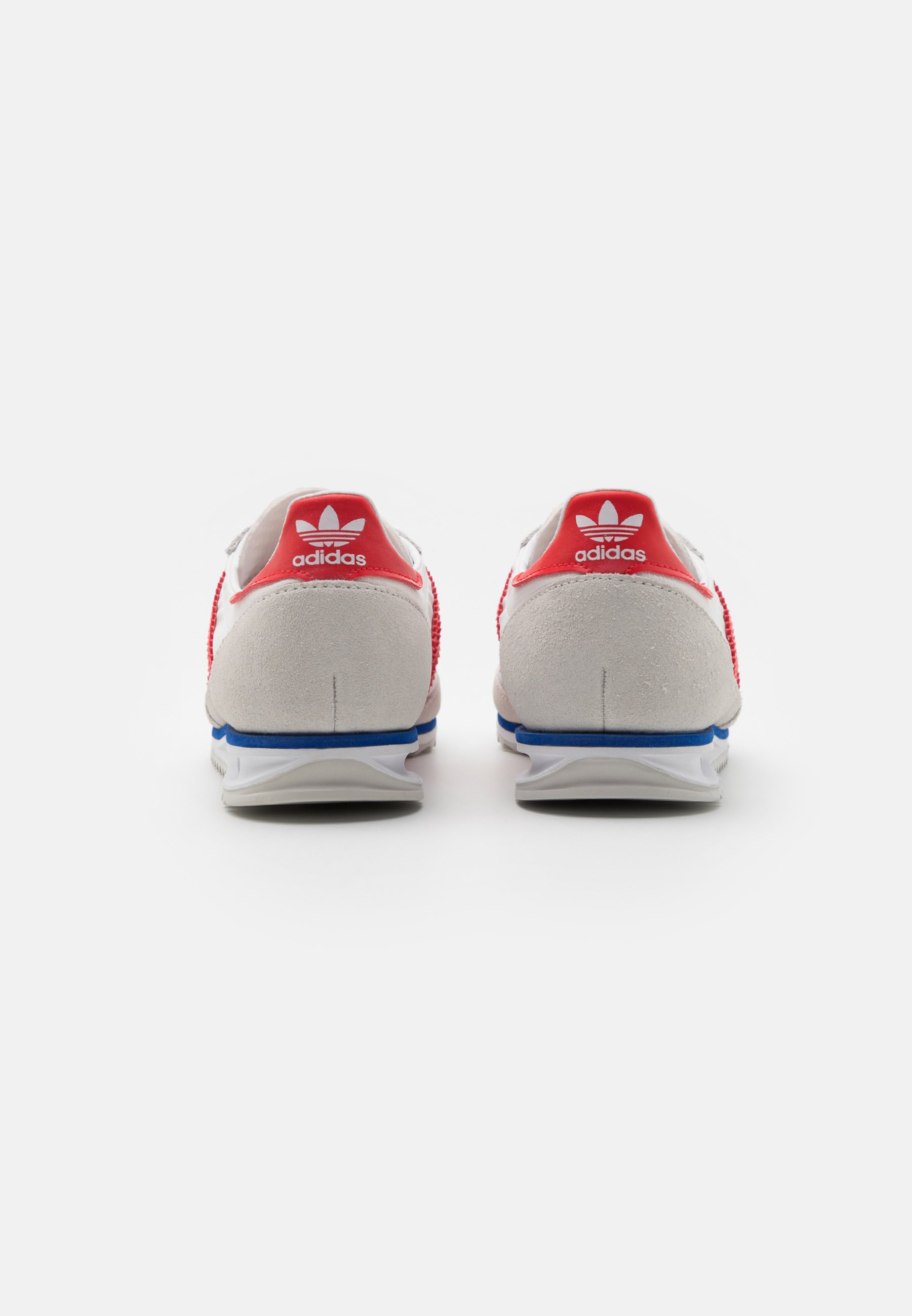 adidas Originals SL 72 UNISEX - Sneakers laag - grey one/footwear  white/vivid red/Grijs - Zalando.nl