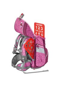 Step by Step 2IN1 PLUS SET 6TLG - Schulranzen Set - neon pink