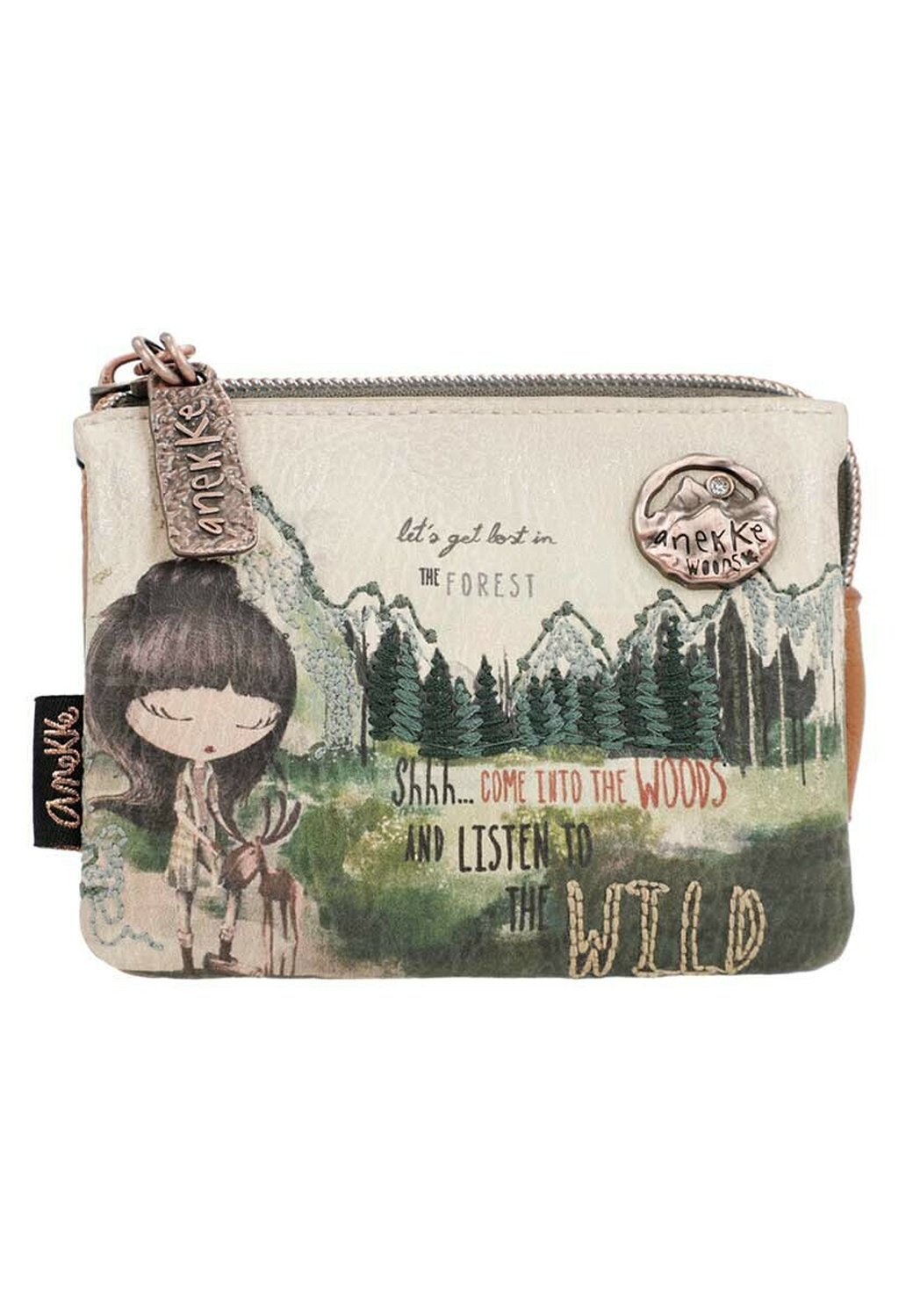 Anekke MONEDERO TRIPLE THE FOREST Monedero - beig/beige - Zalando.es