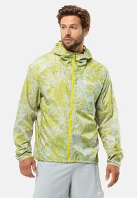 Jack Wolfskin PRELIGHT WIND - Outdoorjas - grid camo firefly