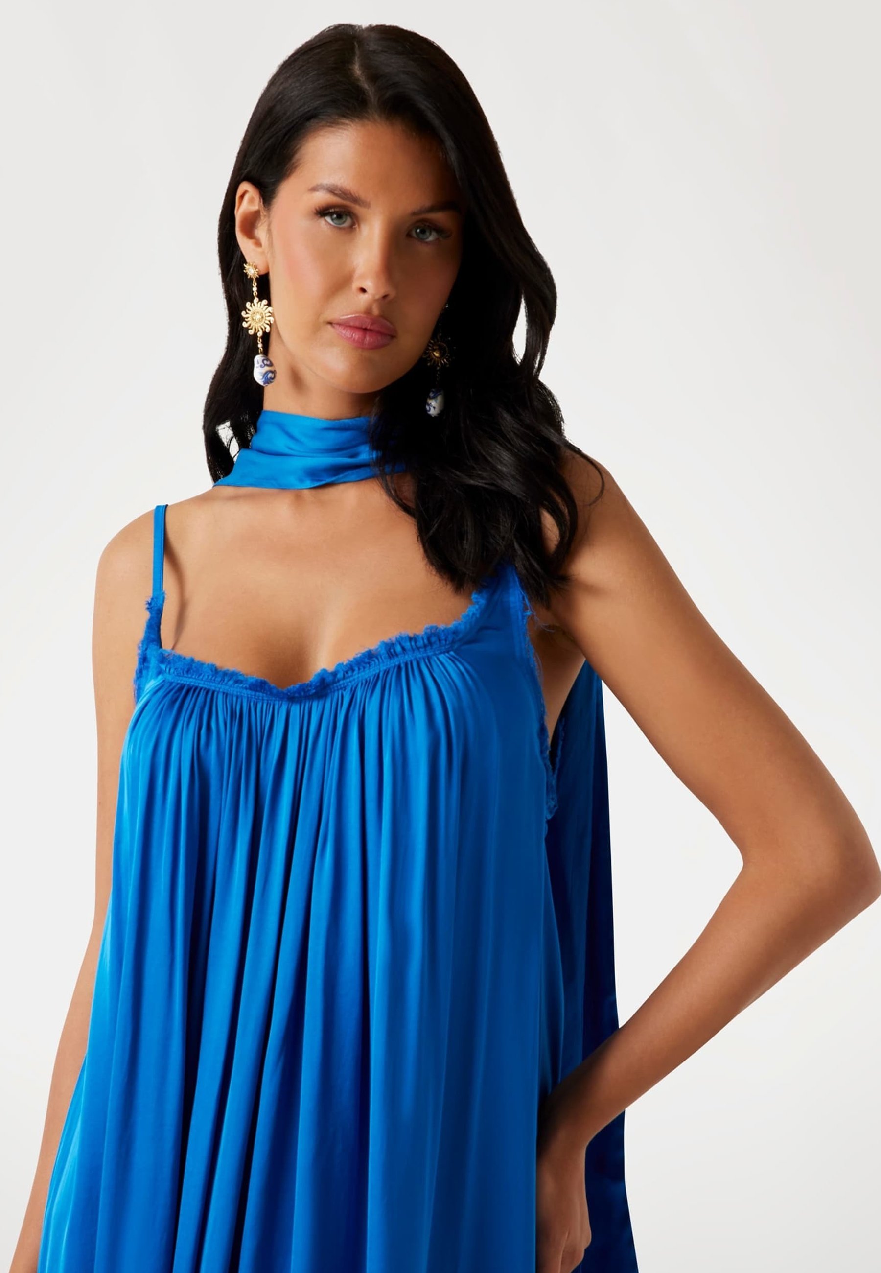 vestiti guess blu