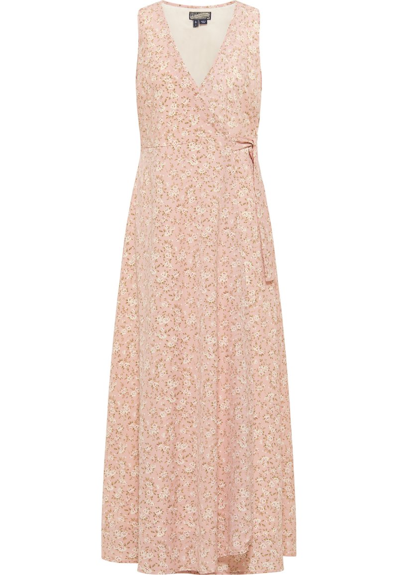 dreimaster Maxi-jurk roze