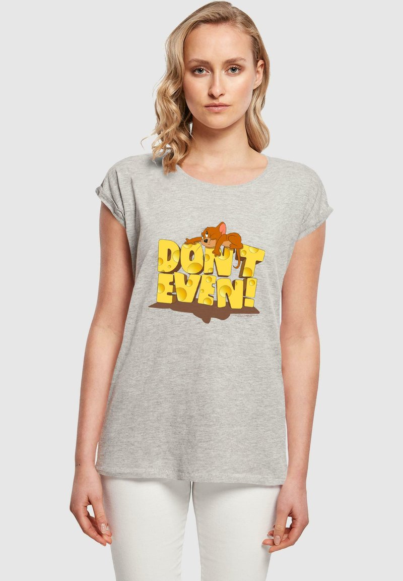 ABSOLUTE CULT TOM AND JERRY-DONT EVEN - T-shirts med print - heather grey