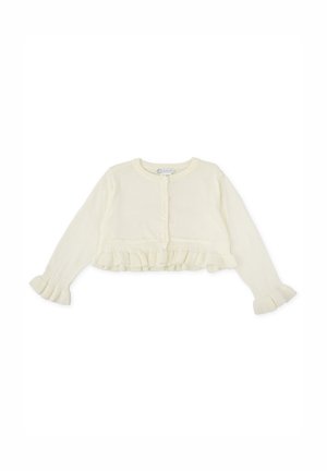 Chaqueta de punto - blanco químico