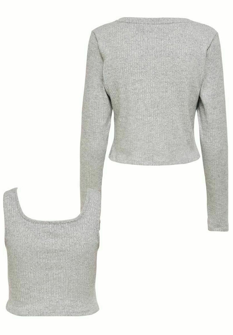 Damen Strickjacke - light grey Damen Strickjacke - light grey